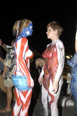 Body Painting 2005 photo - Duval Street, Key West